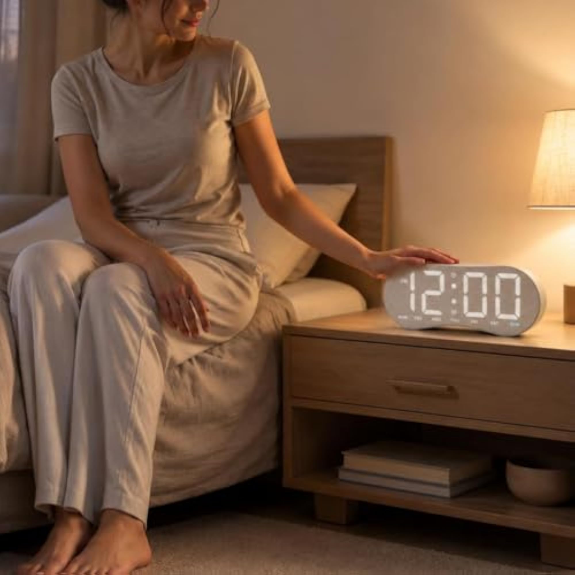 Oversized Digits Digital LED Timepiece